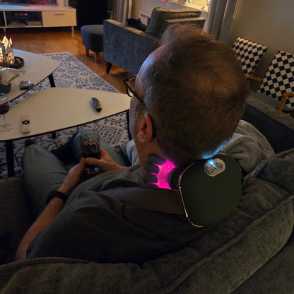 KomfortVibe NackTerapi+ Djupgående Nack & Axelmassör Med Värme